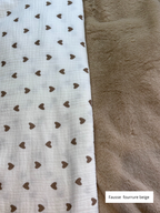 Couverture Coeur Marron